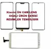 Xiaomi Redmi Note 10 S Ocalı Ön Cam Lens Siyah