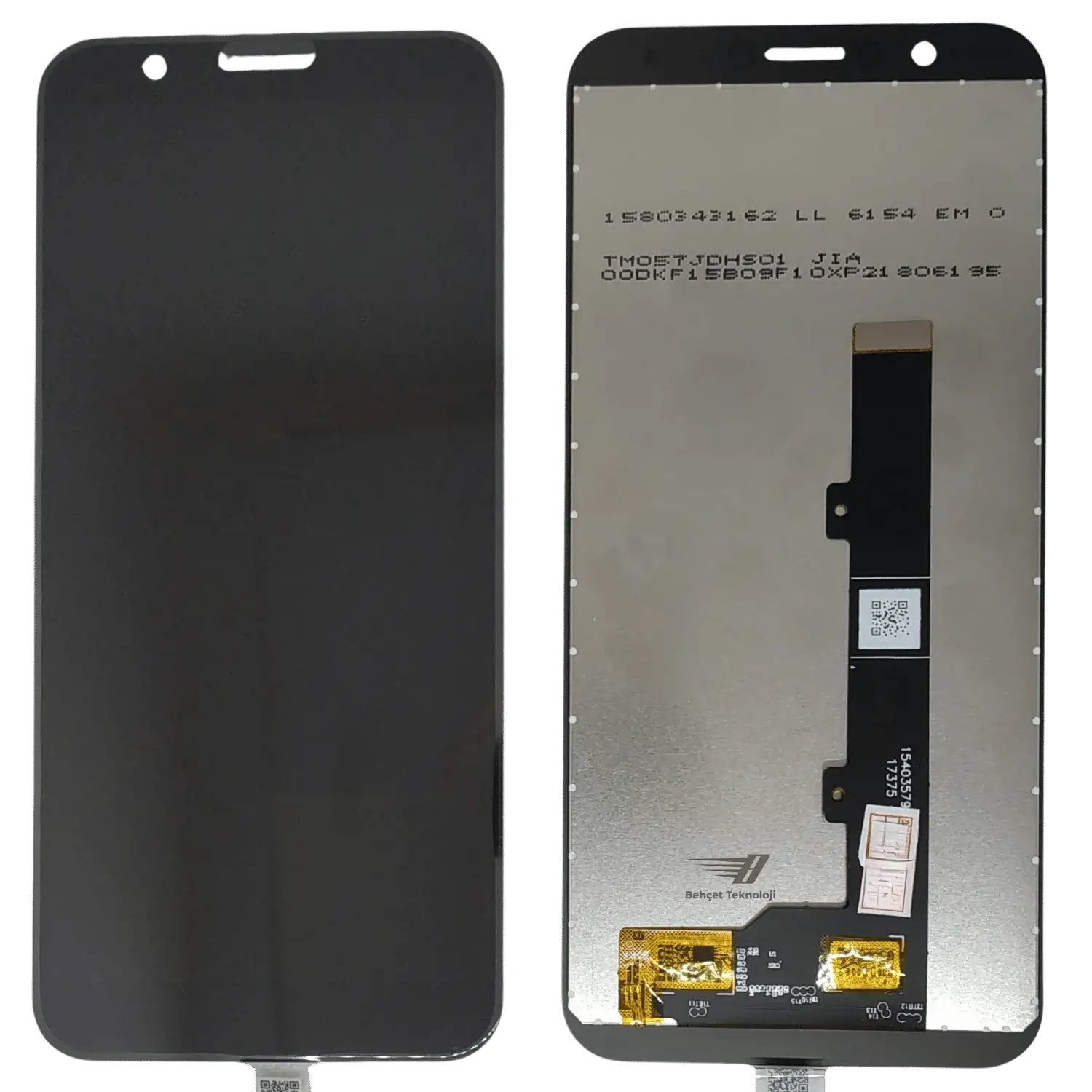 General Mobile GM 8 Lcd Ekran Dokunmatik Siyah Çıtasız