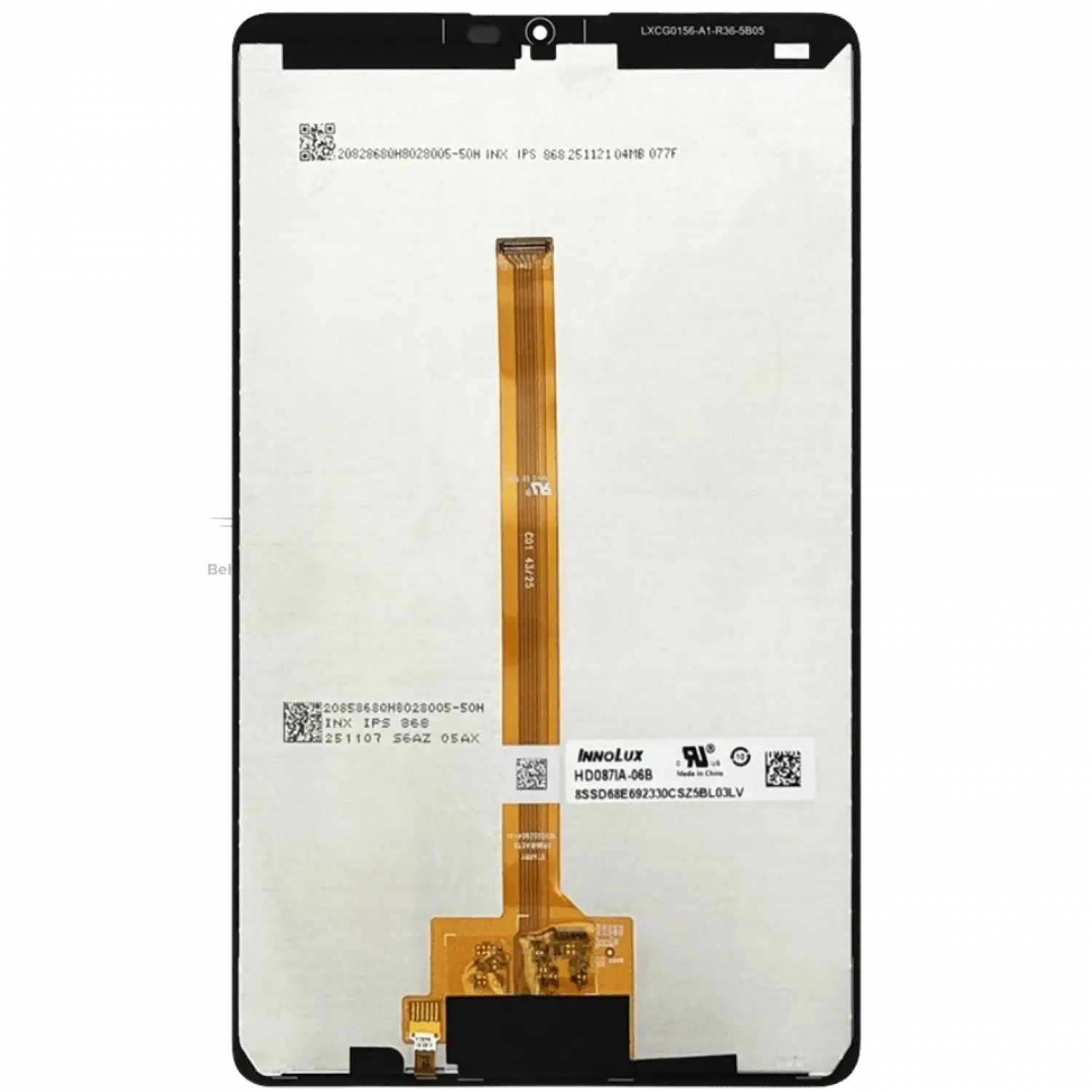 HD087IA-06B Kodlu Lcd Ekran Dokunmatik Takım