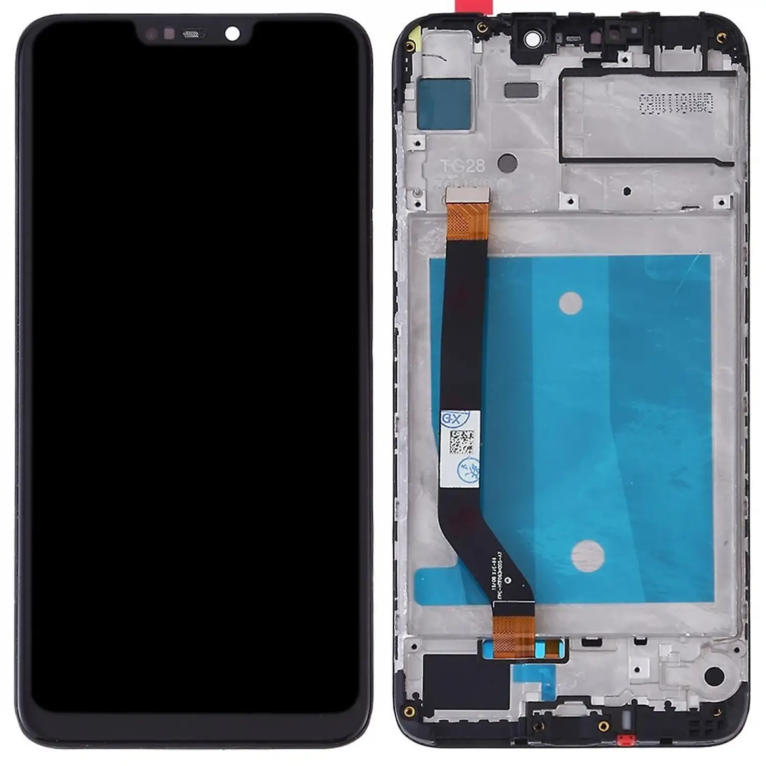 Huawei Honor 8C Lcd Ekran Dokunmatik Çıtalı