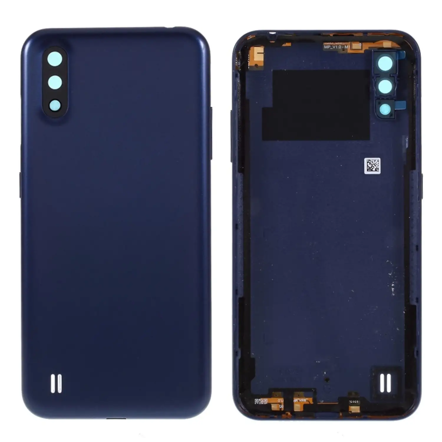 Samsung Galaxy A01 / SM-A015F Arka Pil Kapak Mavi