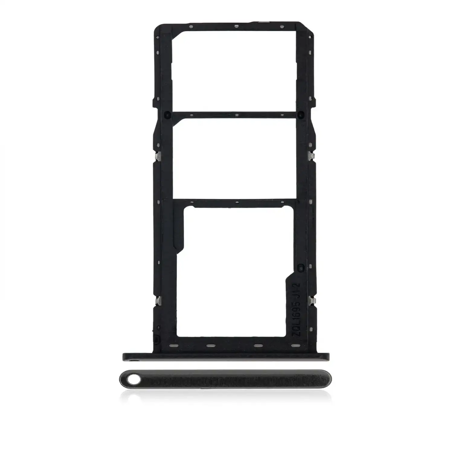 Samsung Galaxy A01 / SM-A015F Sim Kart Tepsisi Siyah