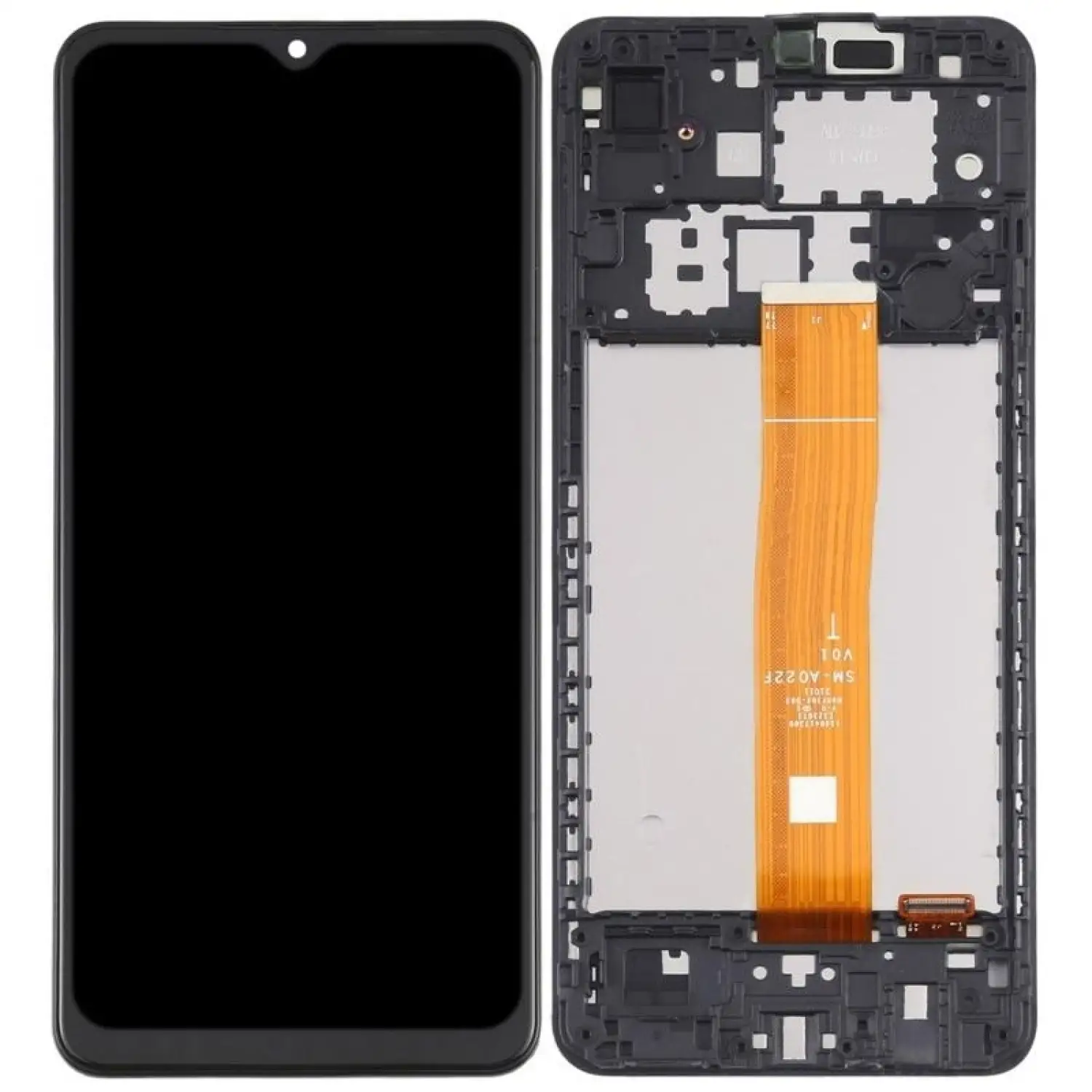 Samsung Galaxy A02 / SM-A022F Lcd Ekran Dokunmatik Çıtalı