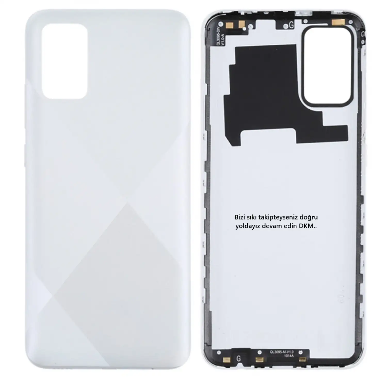 Samsung Galaxy A02s / SM-A025F Arka Kapak Beyaz