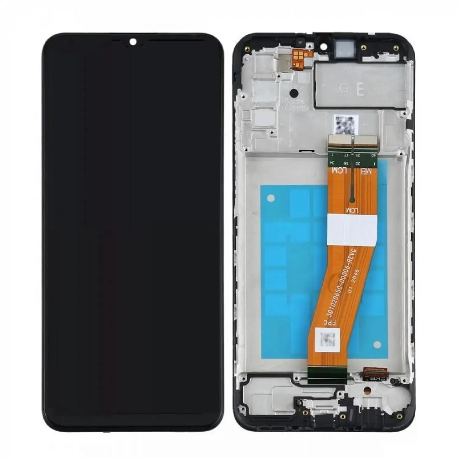 Samsung Galaxy A02s / SM-A025F Lcd Ekran Dokunmatik Çıtalı