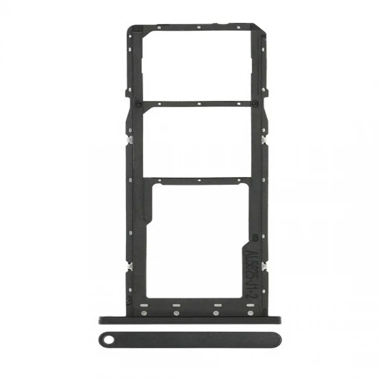 Samsung Galaxy A03s / SM-A037F Sim Kart Tepsisi Siyah