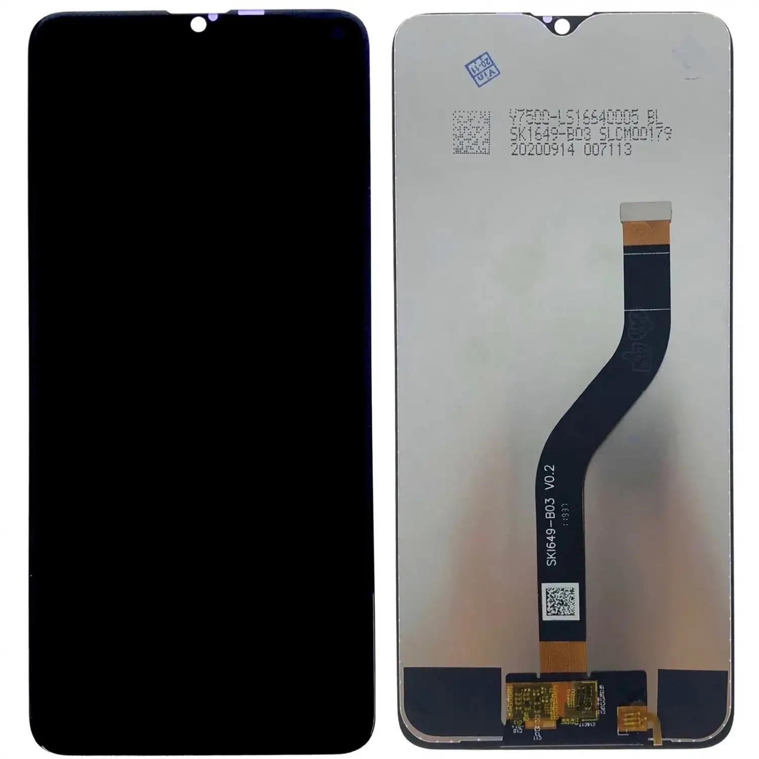 Samsung Galaxy A20s / SM-A207 SM-A207F Lcd Ekran Dokunmatik Çıtasız