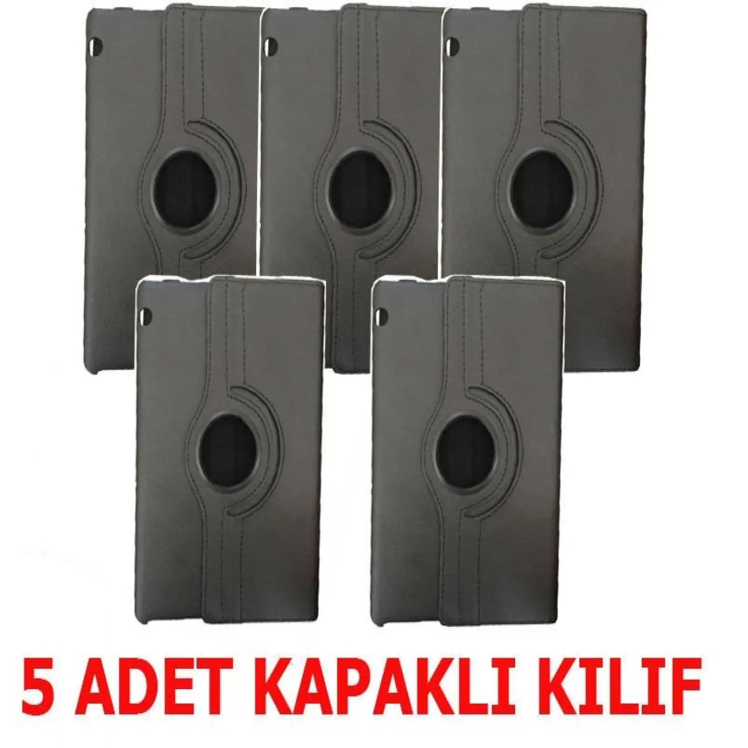 Samsung Galaxy Tab A6 SM-T280Q T285 T287 Dönerli Kılıf 5 Adet