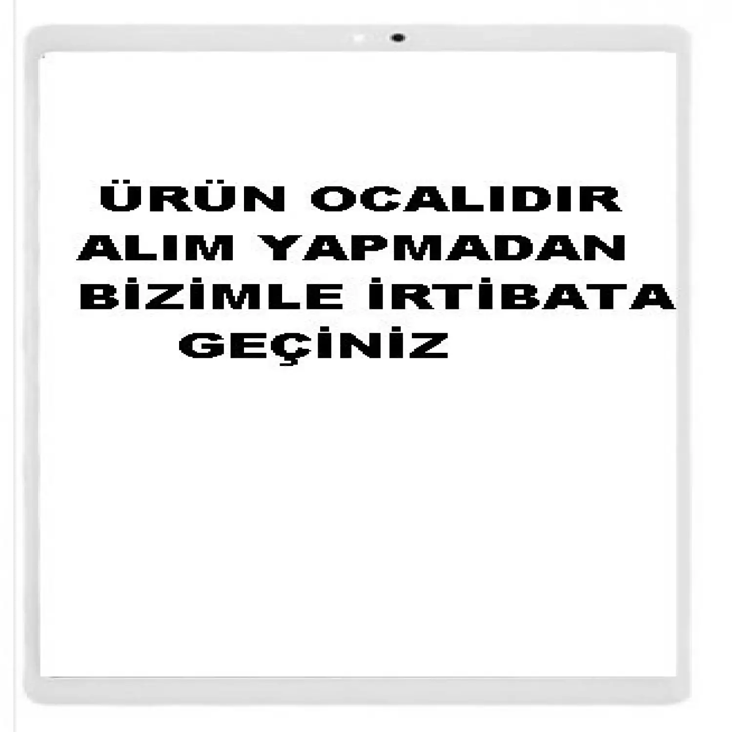 Samsung Galaxy Tab A7 SM-T227 LTE 8.7 Dokunmatik Lens Beyaz