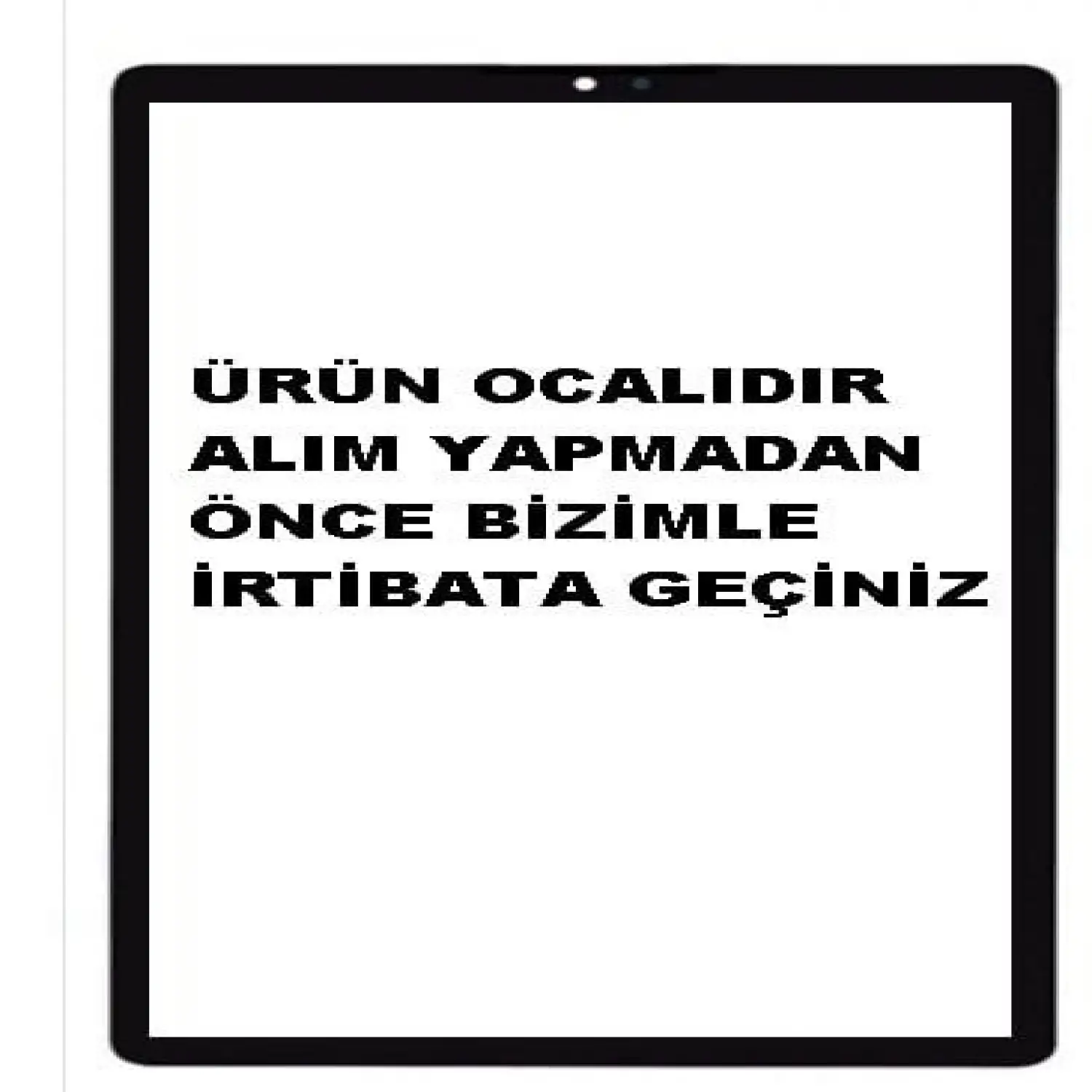 Samsung Galaxy Tab A7 SM-T227 LTE 8.7 Dokunmatik Lens Siyah