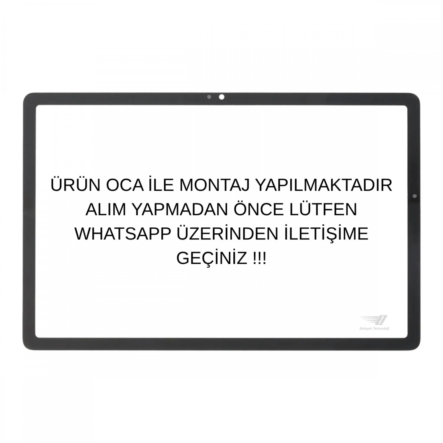 Samsung Galaxy Tab A9 Plus SM-X210 X215 X217 Ön Cam Lens Ocalı
