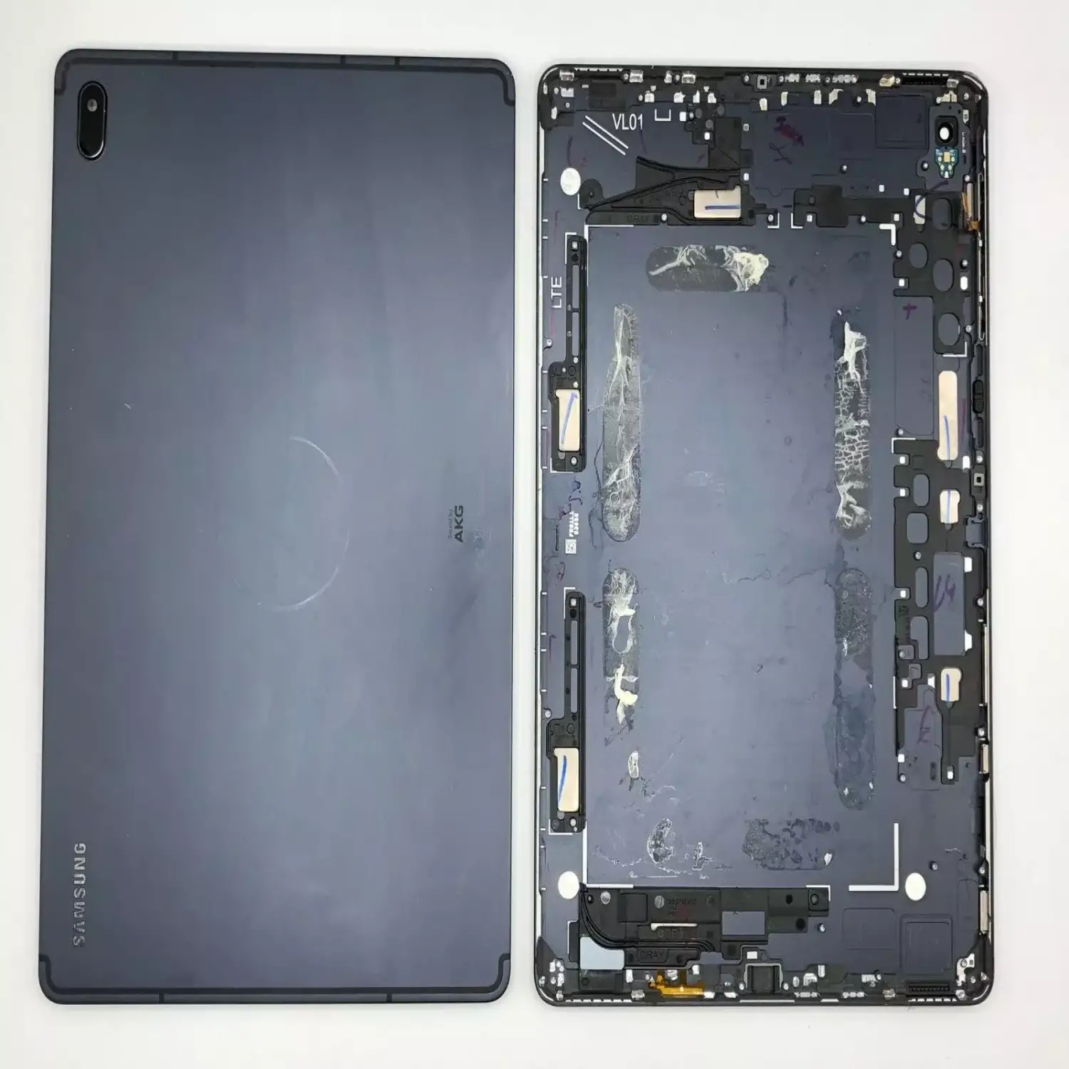 Samsung Galaxy Tab S7 FE SM-T730 T733 T736 T737 Arka Kapak 2. EL