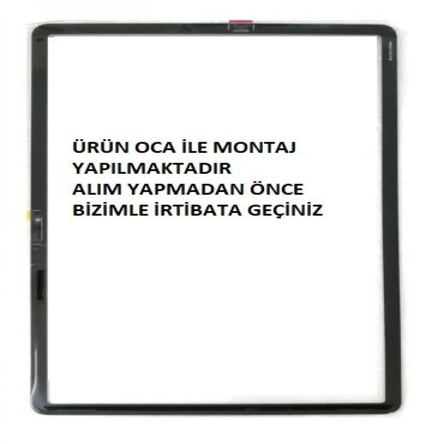 Samsung Galaxy Tab S7 Plus SM-T970 T975 T976 Ön Cam Lens Ocalı