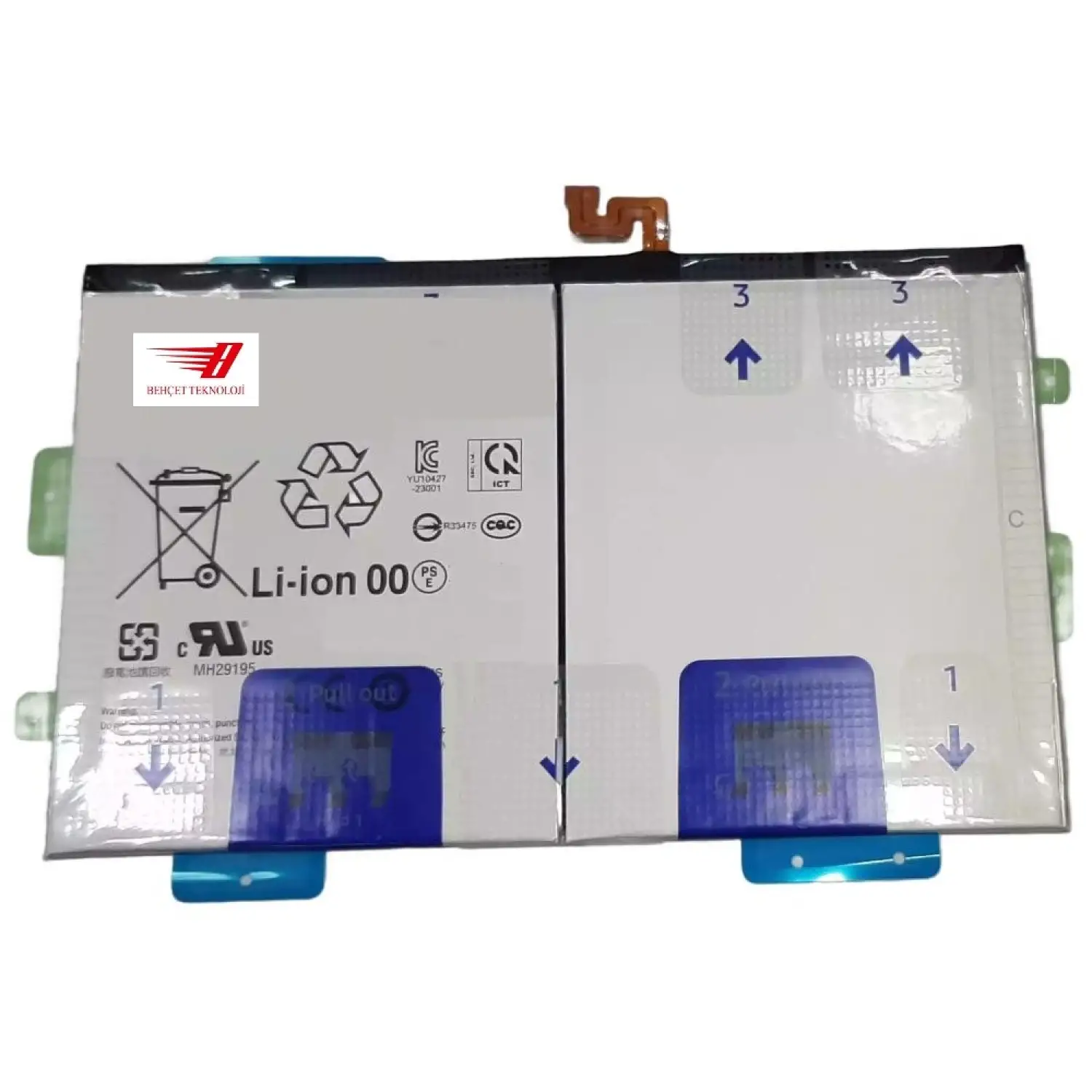 Samsung Galaxy Tab S9 FE Plus SM-X610 Batarya Pil