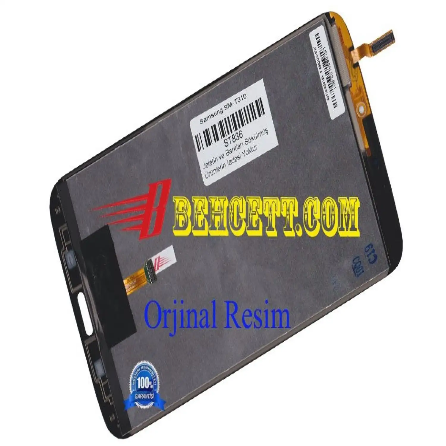 Samsung SM-T310 SM-T315 Lcd Ekran Dokunmatik Takım Siyah