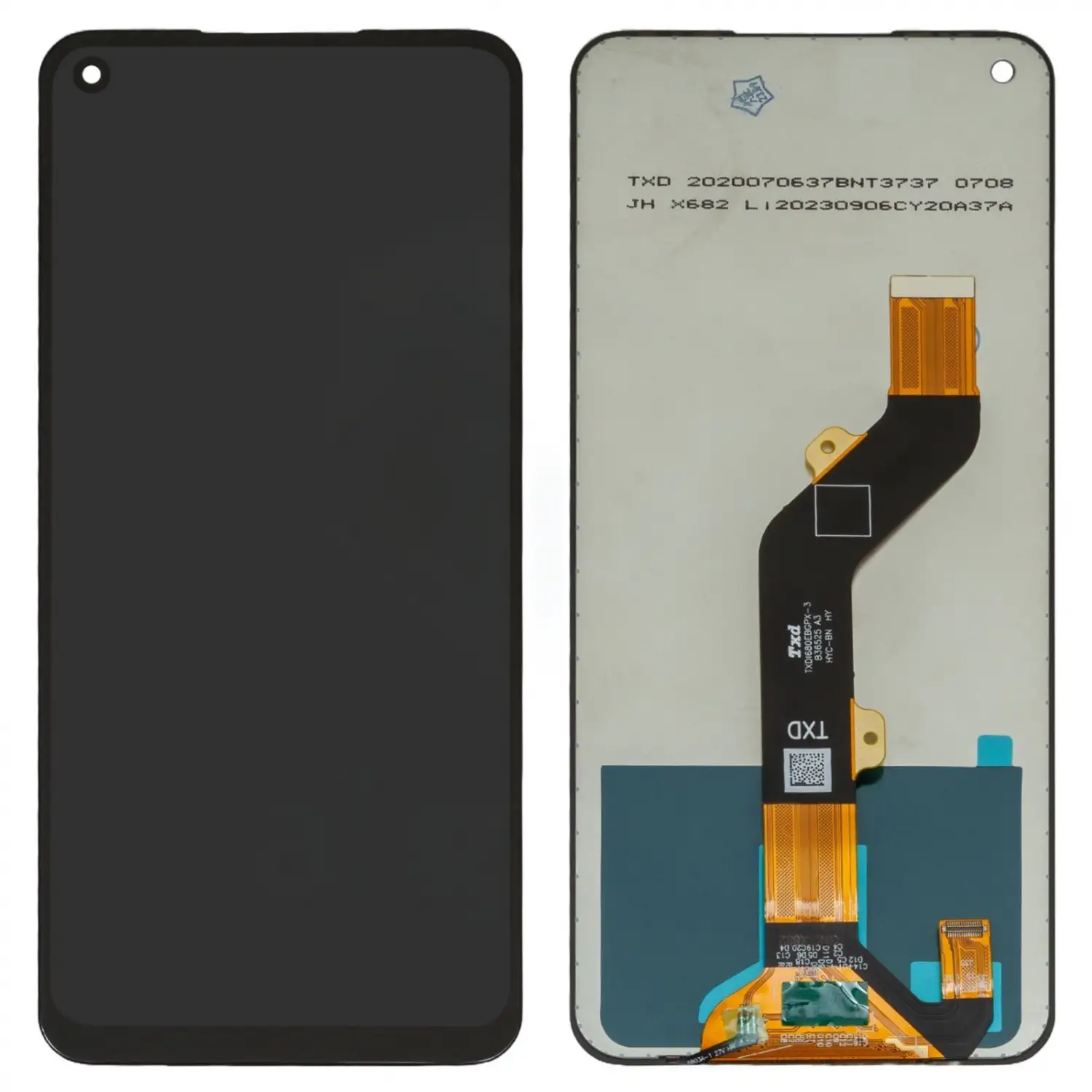 Tecno Camon 16 Lcd Ekran Dokunmatik Çıtasız