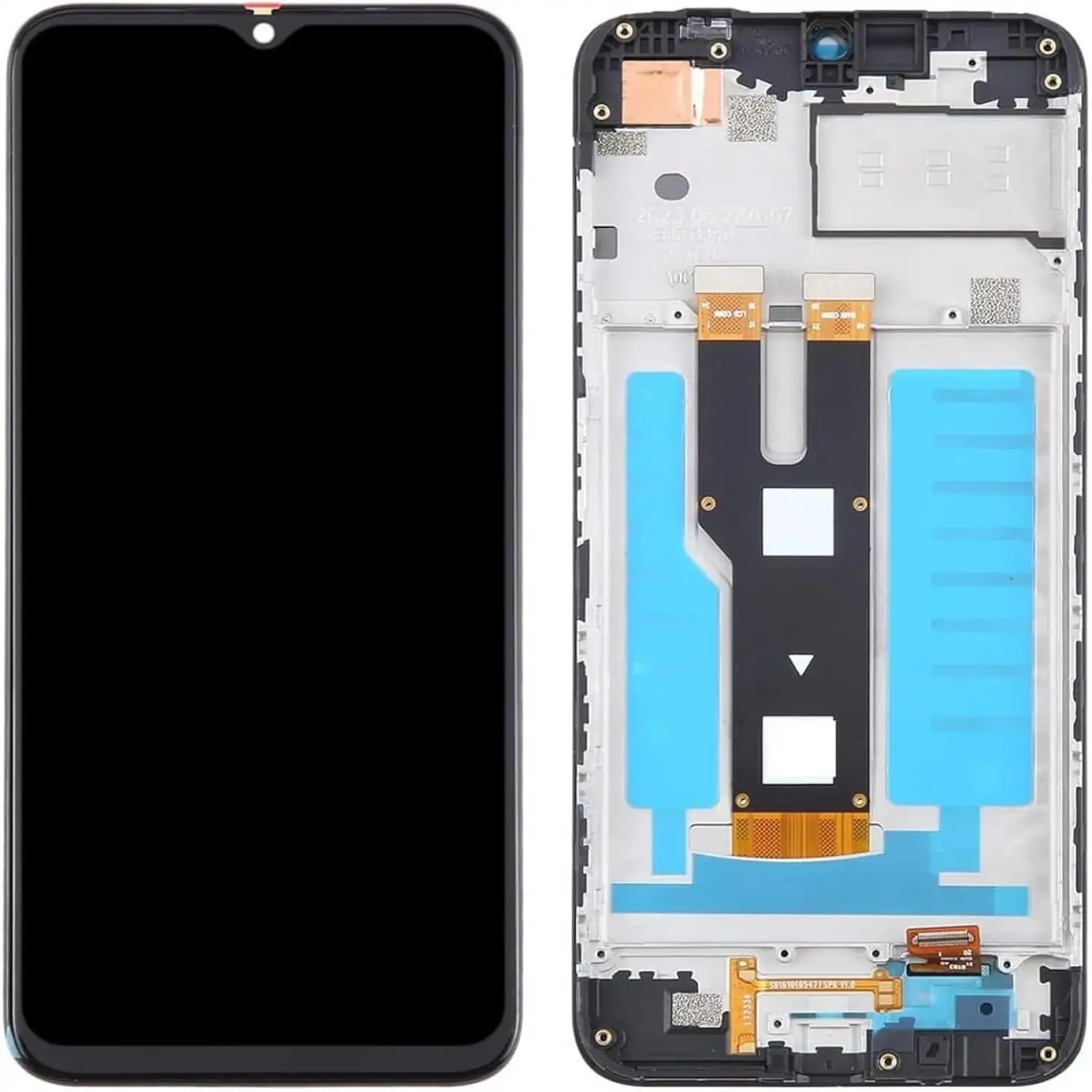 Zte Blade V50 Desing 8050/8150 Lcd Ekran Dokunmatik Çıtalı