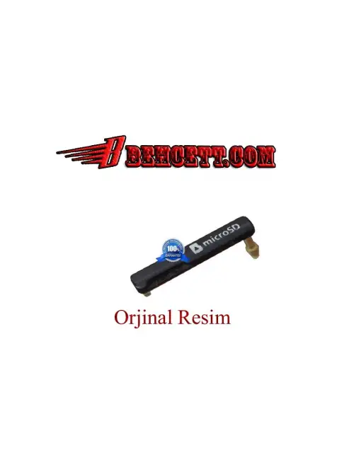 Samsun T110-T111-T112-T113-T116 Micro Sd Kart Kapağı Siyah