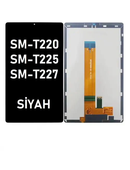 Samsung Galaxy Tab A7 Lite SM-T220 T225 T227 Lcd Ekran Dokunmatik Takım SİYAH