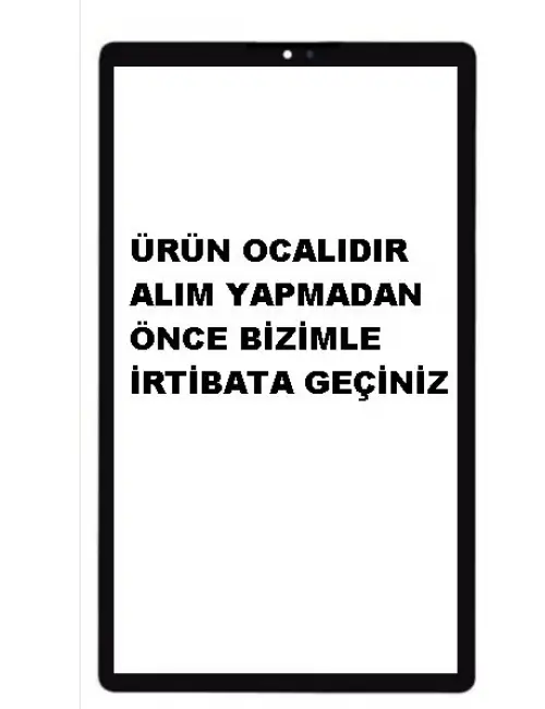 Samsung Galaxy Tab A7 Lite SM-T220 T225 T227 Ön Cam Lens Ocalı SİYAH
