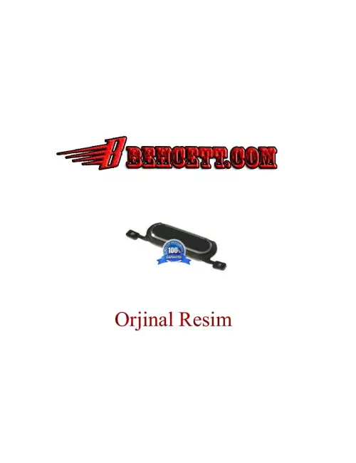 Samsung SM-T530-T531-T532-T533-T535 Home Buton Siyah