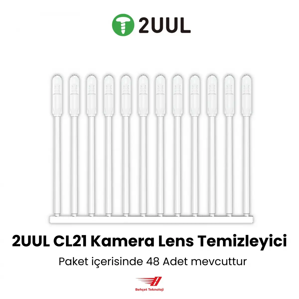2UUL CL21 Kamera Lens Temizleyici Çubuk