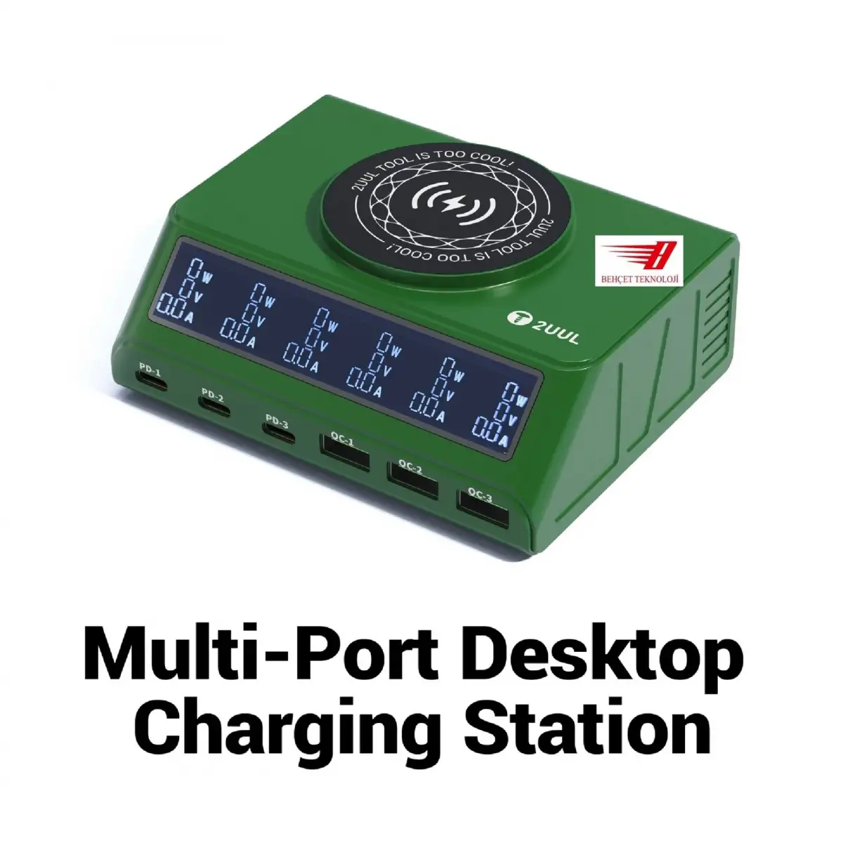 2UUL PC11 PD + QC 110W Çoklu Şarj İstasyonu