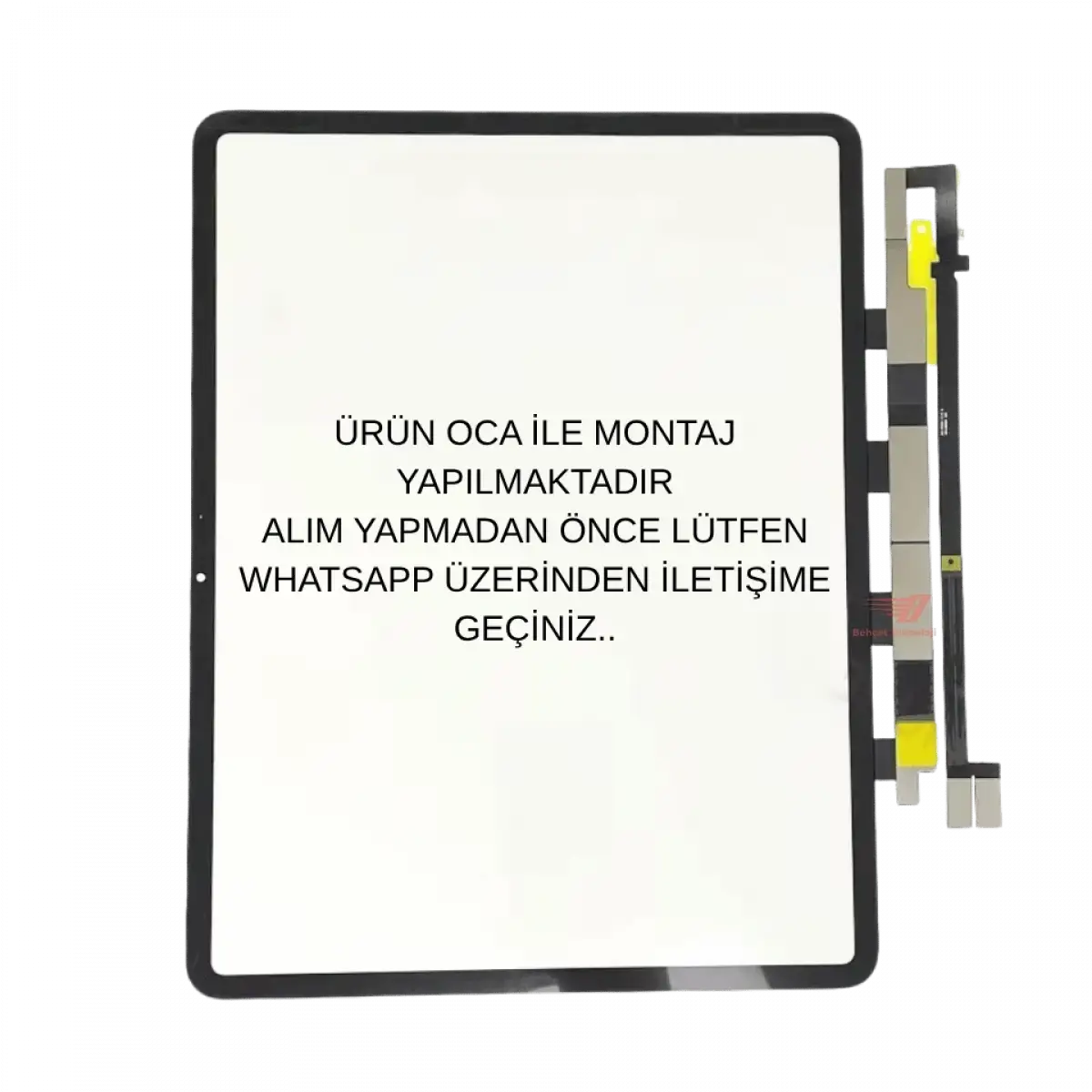 Apple iPad Air 6.Nesil 13 A2898 A2899 A2900 Dokunmatik Lens Ocalı