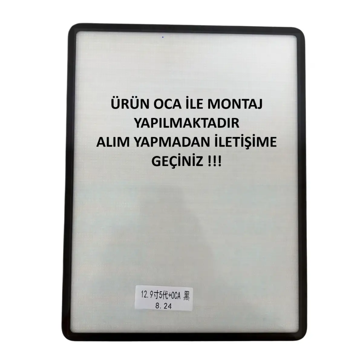 Apple iPad Pro 12.9 6.Nesil A2764 A2437 A2436 A2766 Ön Cam Lens Ocalı