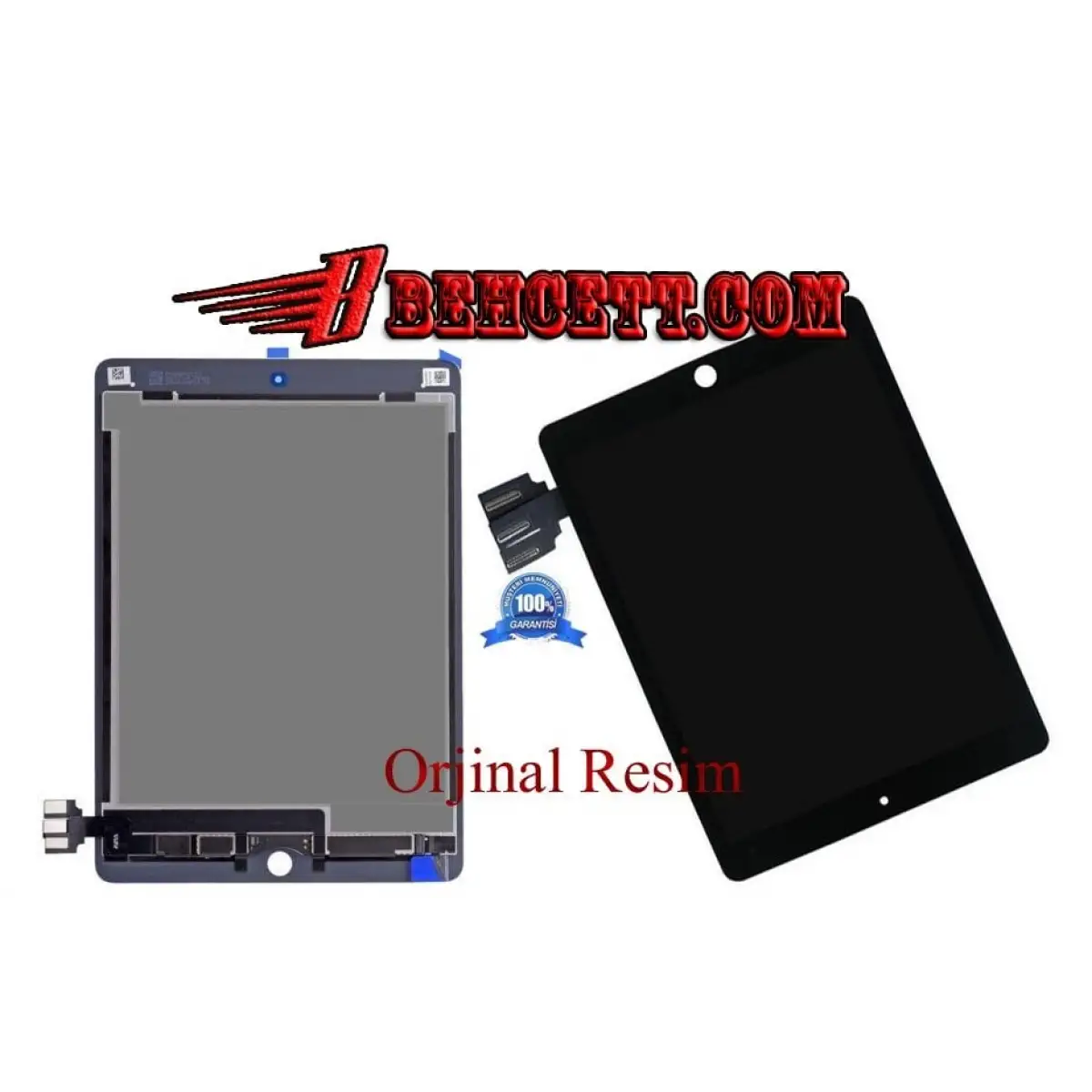 Apple iPad Pro 9.7 A1673 A1674 Lcd Ekran Dokunmatik Takım Siyah
