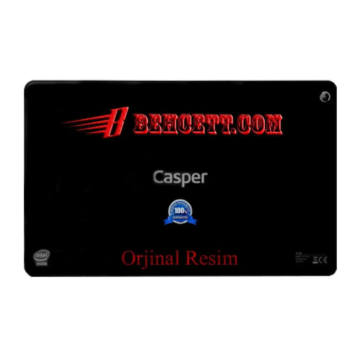 Casper Via T10 T10-B T10W Arka Kapak Siyah