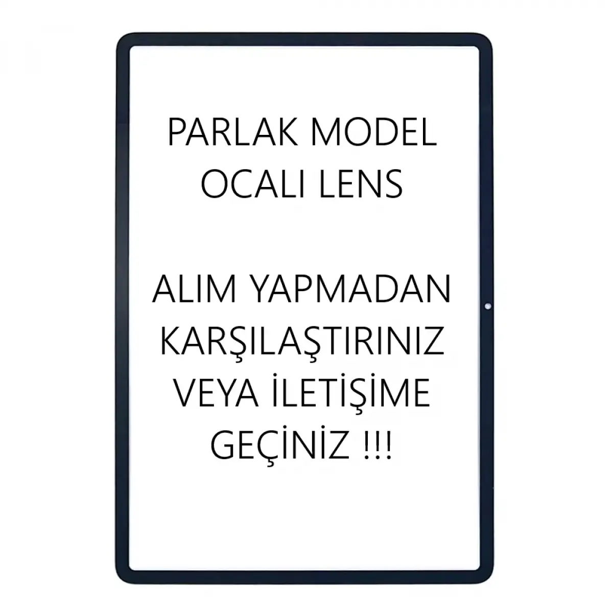 Huawei MatePad 11.5 BTKR-W09 Ön Cam Lens Ocalı PARLAK