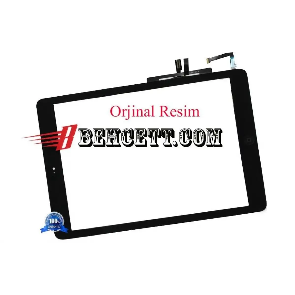 iPad Air A1474 A1475 A1476 Dokunmatik Tuşlu Siyah