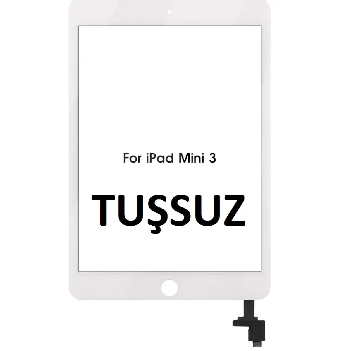 İpad Mini 3 A1600 A1599 Dokunmatik Beyaz