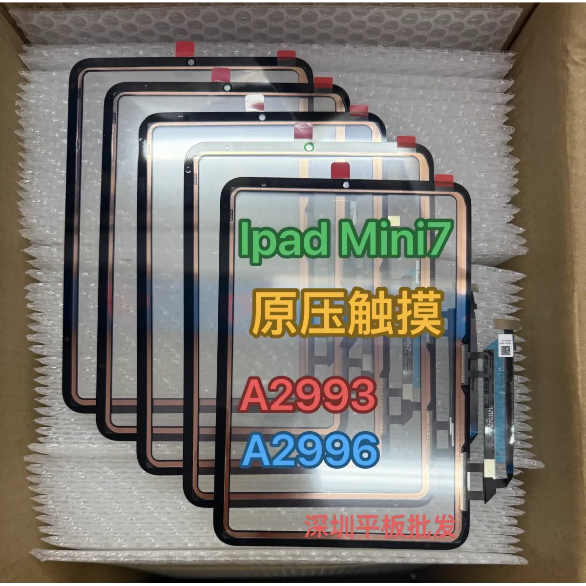 iPad Mini 7 A2993 A2995 A2996 Dokunmatik Lens Ocalı