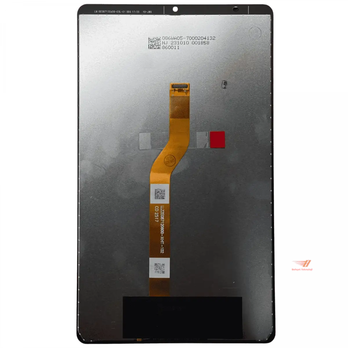 LLZZE087120600-XHT-102 Kodlu Lcd Ekran Dokunmatik Takım