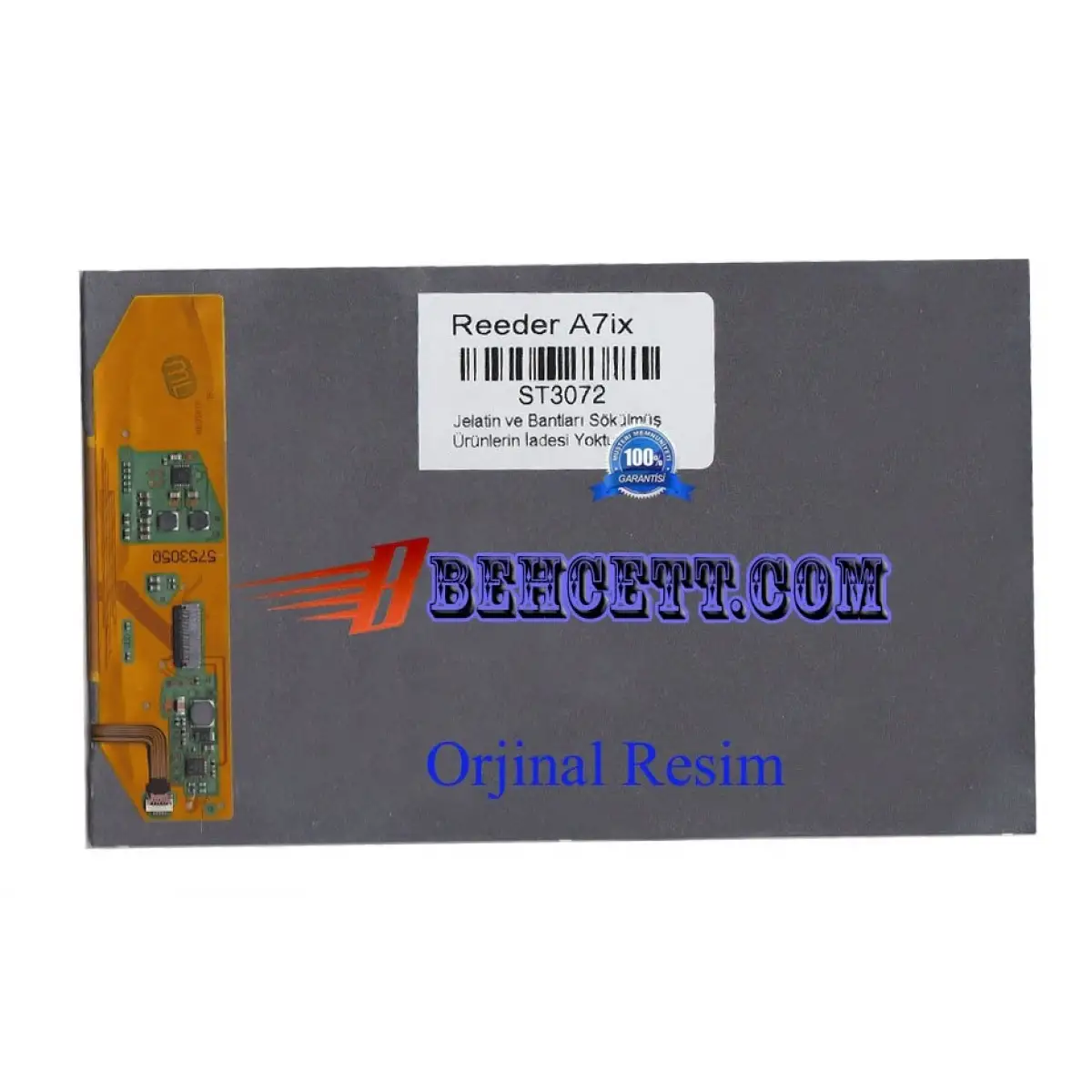 Reeder A7i Lcd Ekran Panel Servis Orjinali