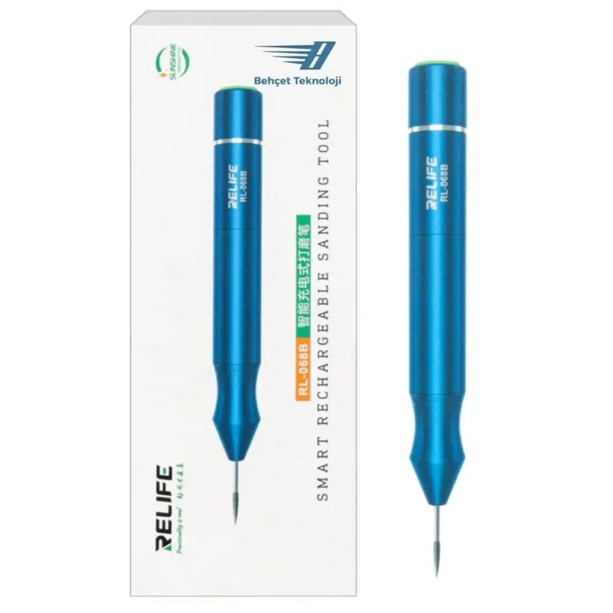 Relife RL-068B Akıllı Şarj Edilebilir Mini Zımpara Taşlama Cihazı