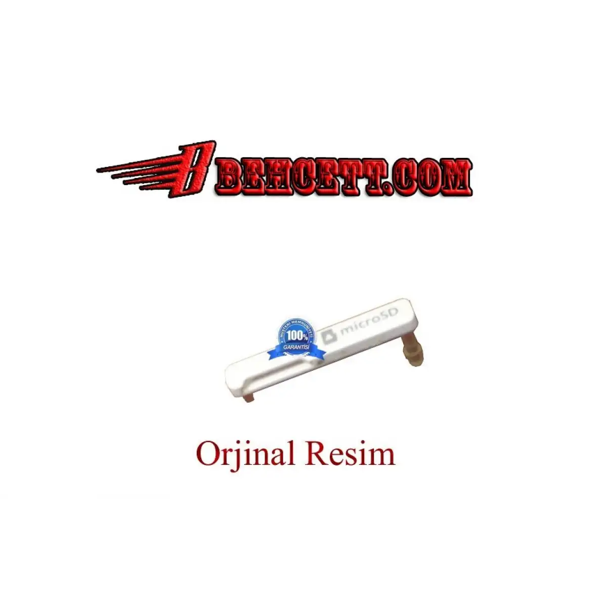Samsun T110-T111-T112-T113-T116 Micro Sd Kart Kapağı Beyaz