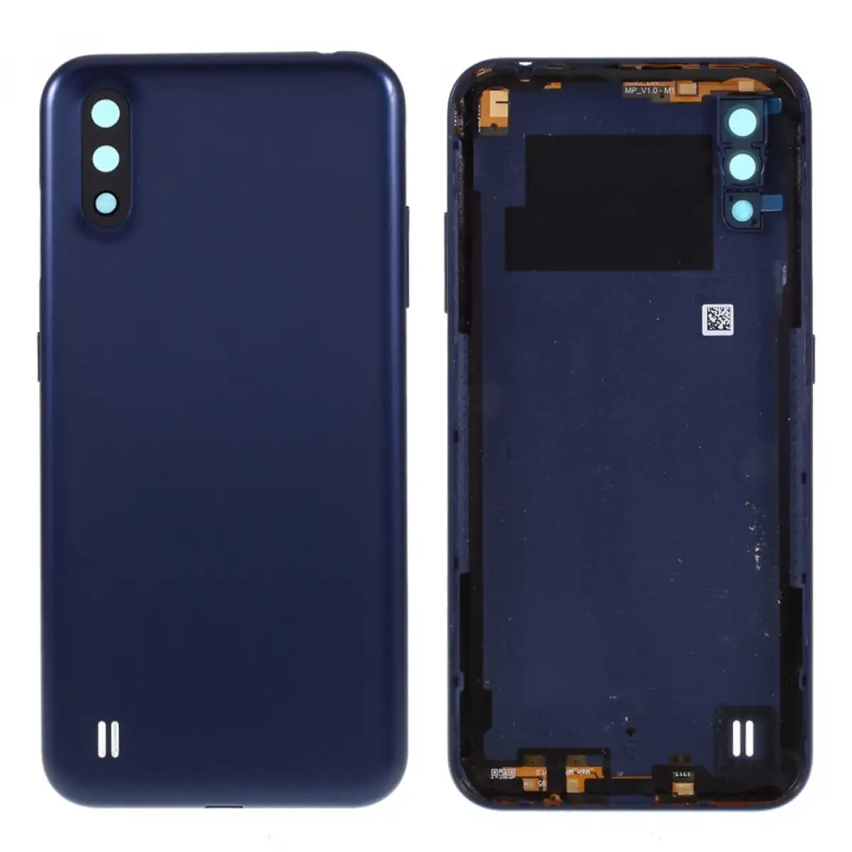 Samsung Galaxy A01 / SM-A015F Arka Pil Kapak Mavi
