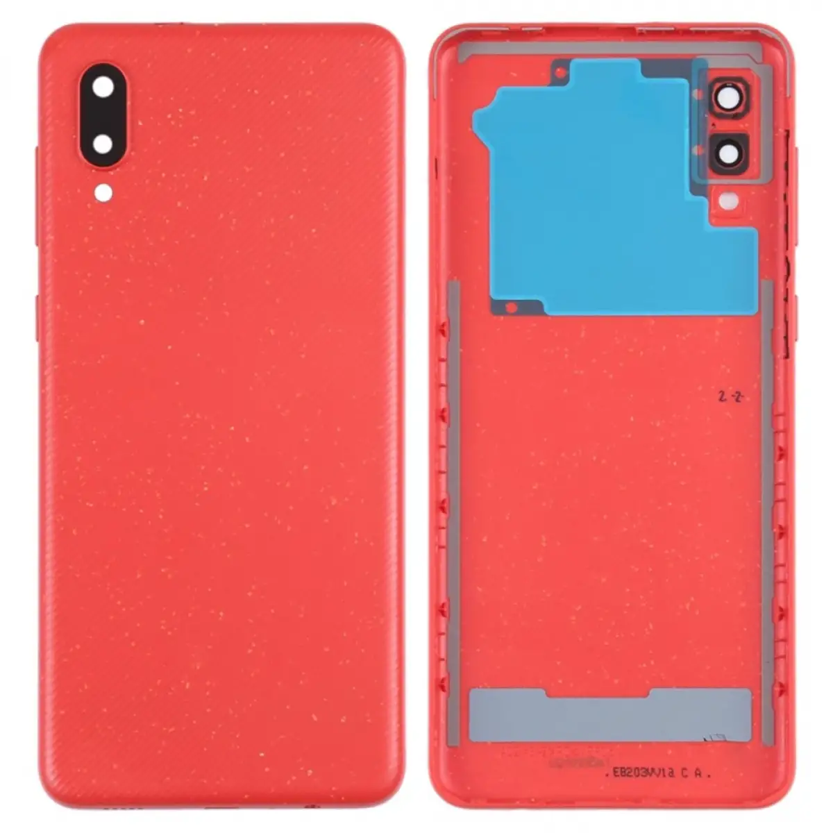 Samsung Galaxy A02 / SM-A022F Arka Kapak Kırmızı