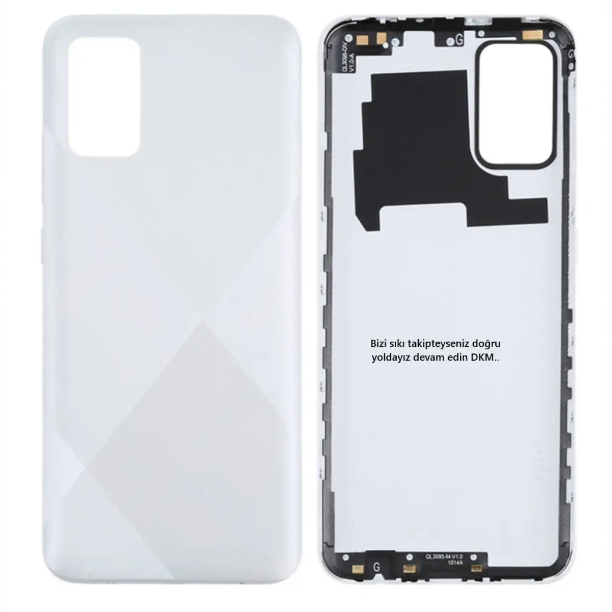 Samsung Galaxy A02s / SM-A025F Arka Kapak Beyaz