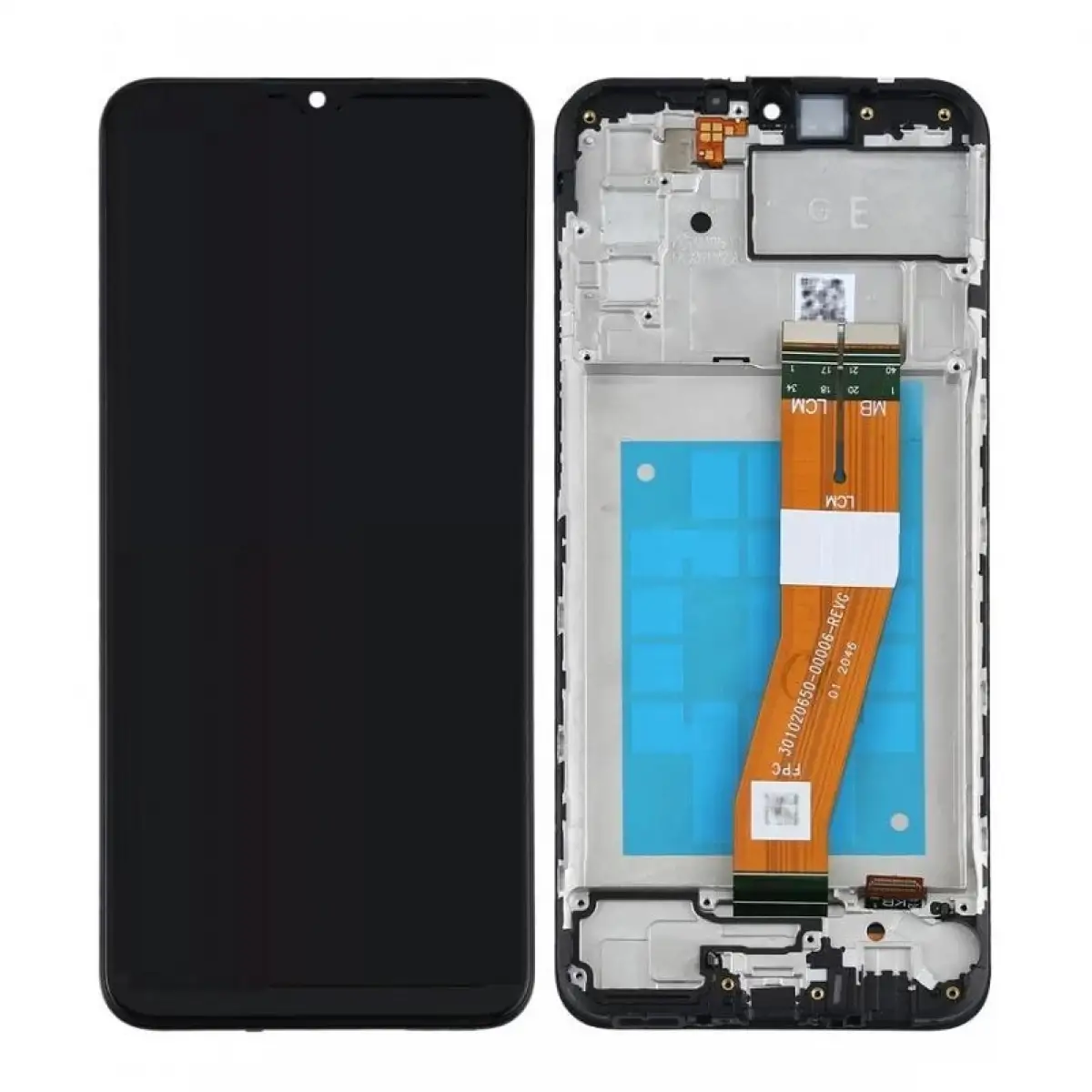 Samsung Galaxy A02s / SM-A025F Lcd Ekran Dokunmatik Çıtalı