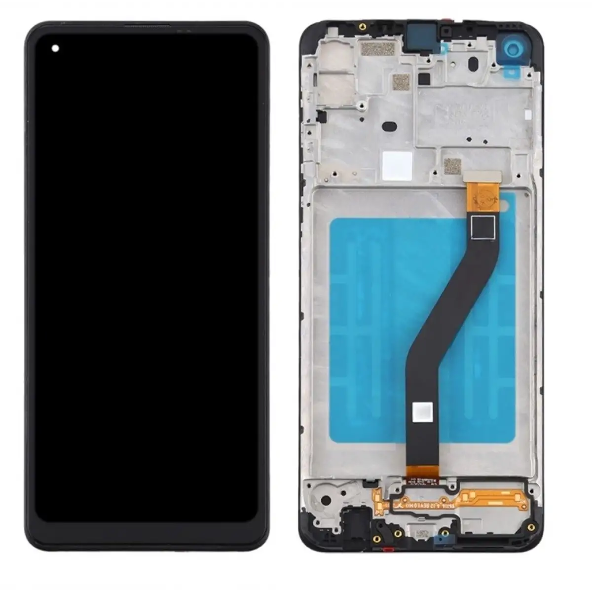 Samsung Galaxy A21 / SM-A215 SM-A215F Lcd Ekran Dokunmatik Çıtalı