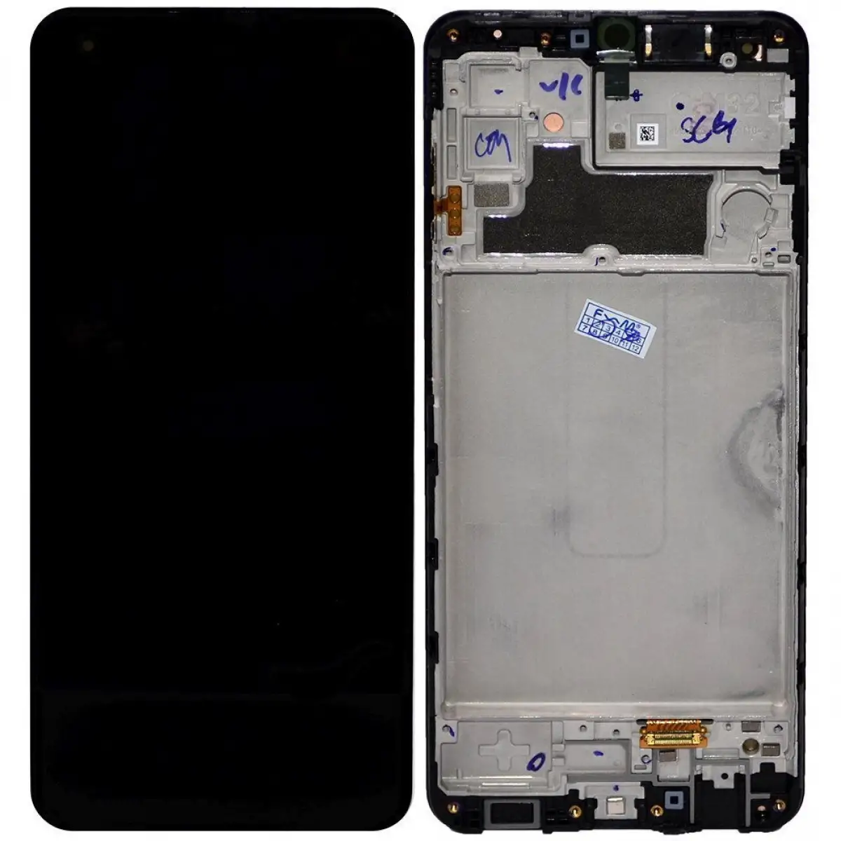 Samsung Galaxy M32 4G SM-M325 M325F Lcd Ekran Dokunmatik Çıtalı Oled