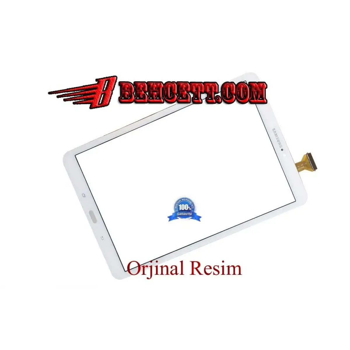 Samsung Galaxy Tab A 10.1 T580 Dokunmatik Beyaz