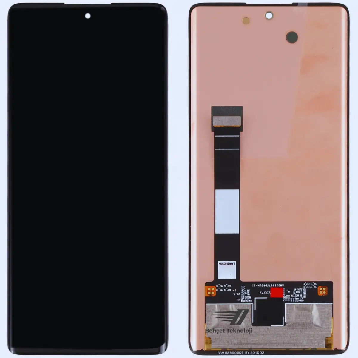 TCL 20 Pro 5G Lcd Ekran Dokunmatik Çıtasız Orijinal