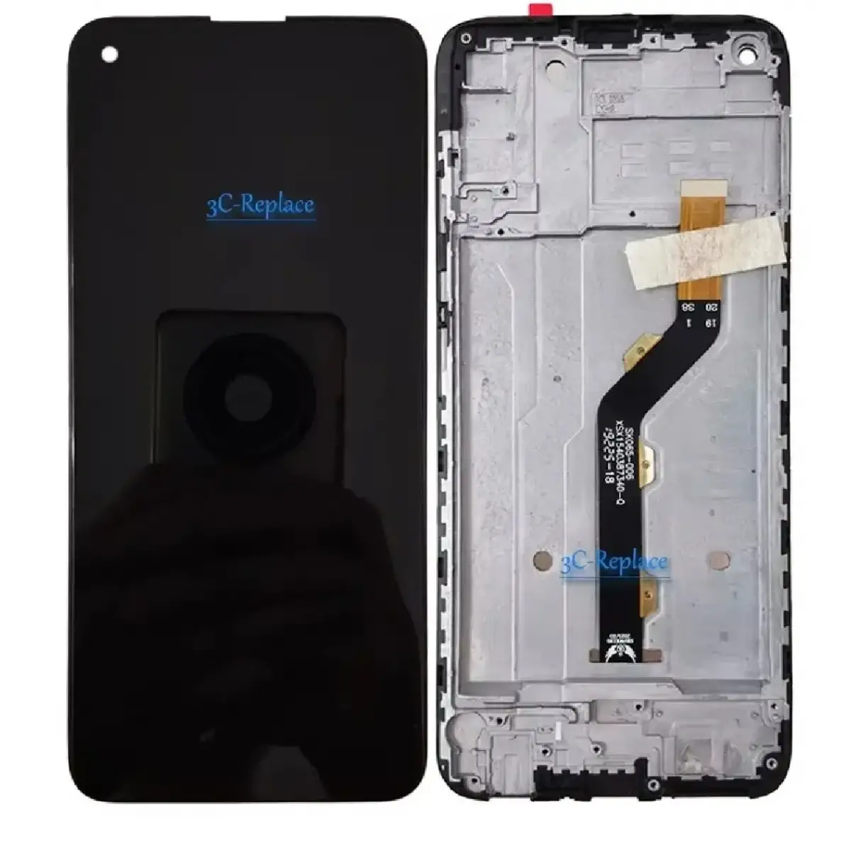 Tecno Camon 12 Air Lcd Ekran Dokunmatik Çıtalı