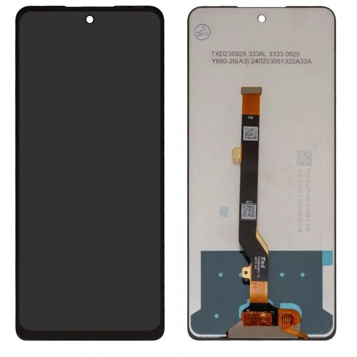 Tecno Spark 20 Pro KJ6 Lcd Ekran Dokunmatik Çıtasız