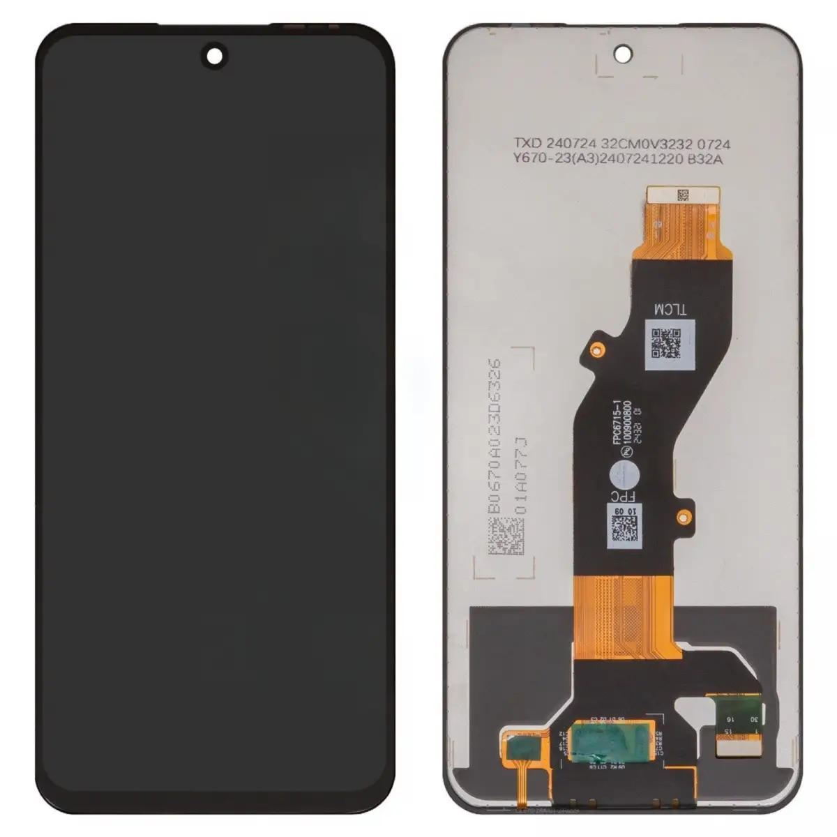 Tecno Spark Go 1s Lcd Ekran Dokunmatik Çıtasız